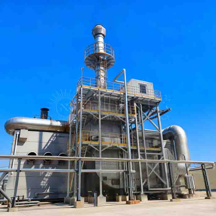 安徽现代牧业沼气机组余热锅炉和脱硝一体化项目